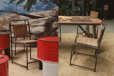 Vintage Iron Chair