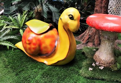 Snail  63  orange/yellow