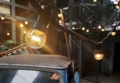 Chain of Party Lights  Yellow