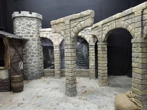 Castle  New  Stone  Pillar