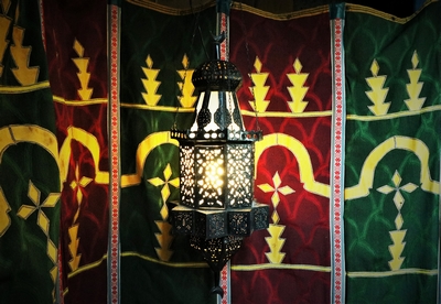 Lantern Maroccan 2Moons, Hanging L 220V