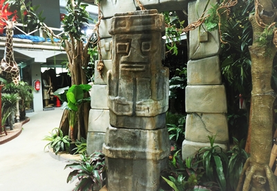 Statue, Tribal, In Stone
