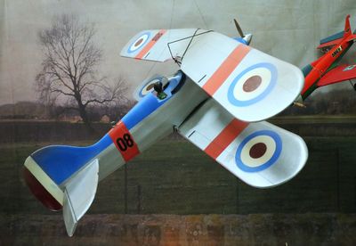 Airplane Medium Model Biplane  