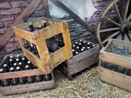 Bottles   in a   Crate