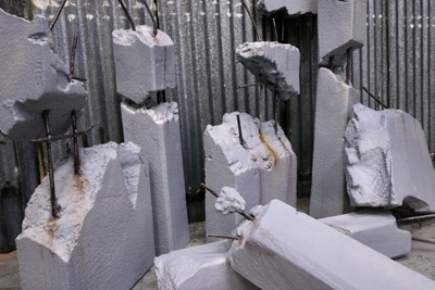 Concrete  Block with Rebar