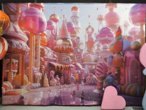 Backdrop   Candy World 