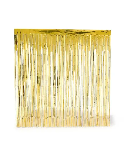 Sale Tinsel Curtain Gold Large 