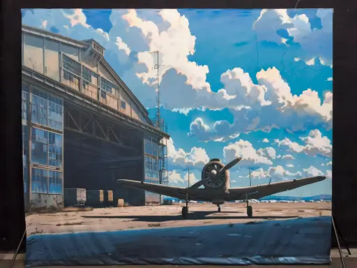 Backdrop  Airport Tarmac 