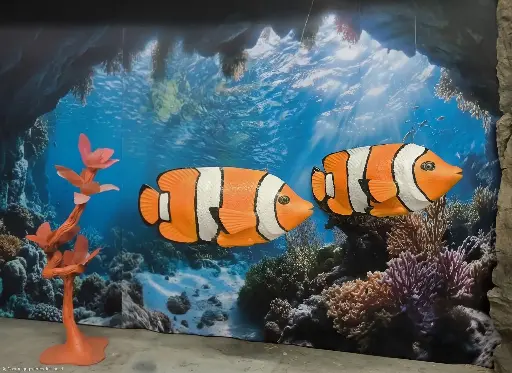 Fish  Clownfish  Orange/White  striped 