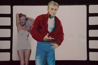 Celebrity on panel, James Dean
