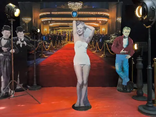 Celebrity   on panel   Marilyn Monroe