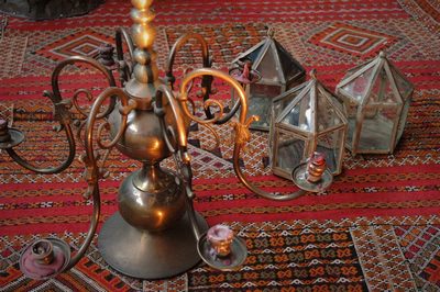 Candle Holder   Bronze  Flemish 