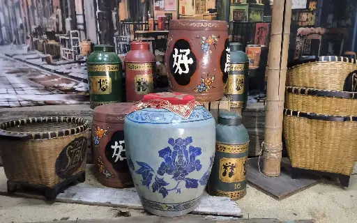 Chinese Vase, Blue