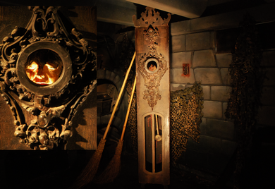 Clock wth. decap.head,  220v