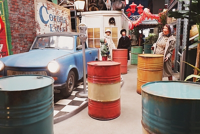 Coloured Oilbarrel