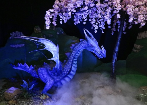 Dragon  in  Blue
