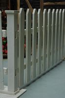 Picket Fence, Wood, White