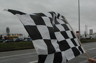 Finish flag