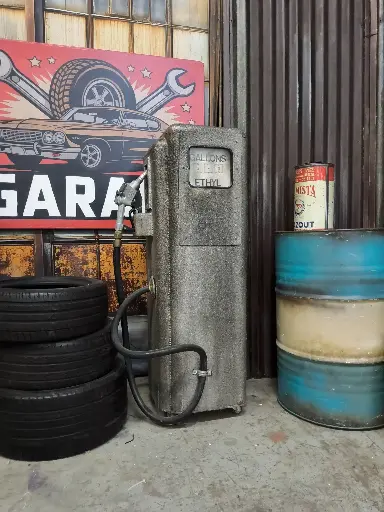 Gasoline Pump   Rusty