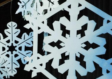 Snow-Particle   Snow-Crystal 2D  plywood