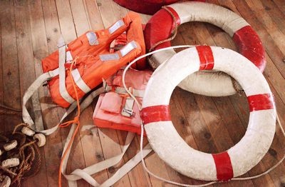 Lifebuoy, Old, Authentic