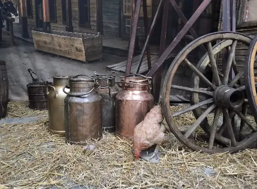 Milk Can, iron or Copper