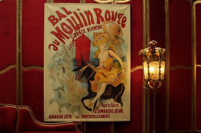 Painted  Poster   Bal au Moulin