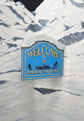 Panel "Welcome to Deer point"