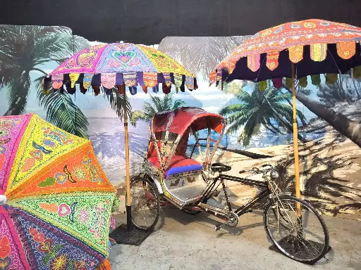 Parasol Embroided