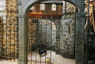 Castle  Pillar  Gray  Old