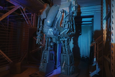 Robot, Mech  Dark Grey