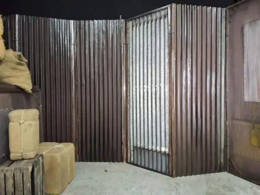 Screen Corrugated Iron  apc. 