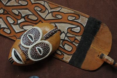 Shield, african symbols oud