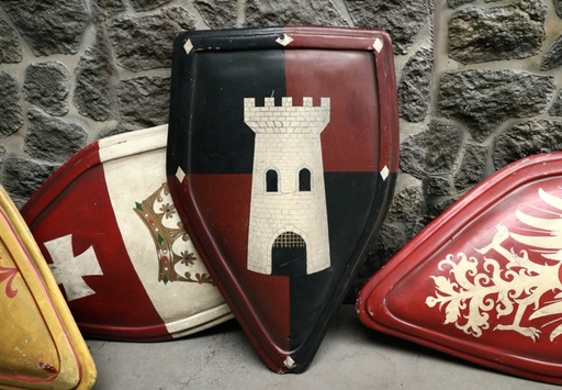Shield, polyester