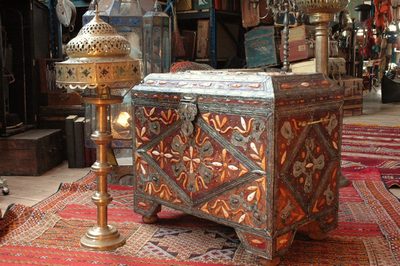 Moroccan  Floorlamp  Copper  220v