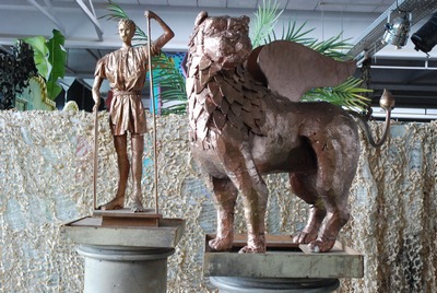 Statue Winged Lion, logo of Venice