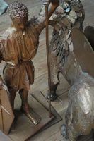 Statue St Marco, logo of Venice