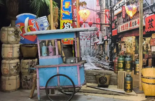 Street sale, Soupcart