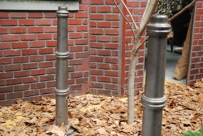 Streetpole / Bollard Silver 