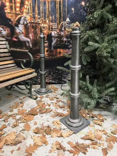 Streetpole / Bollard Silver 