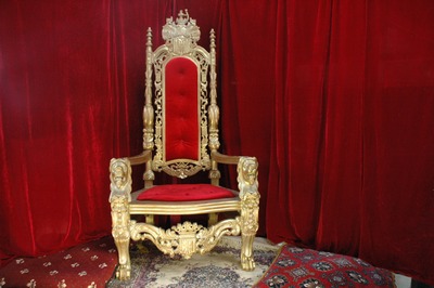 Throne   a King's-  Decorated