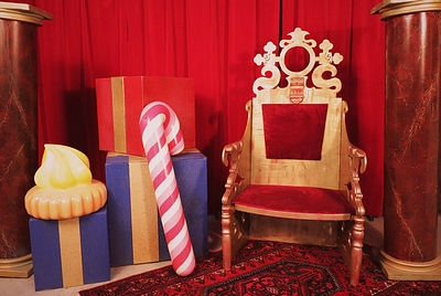 Throne  Fantasy   Fairytale  Santa  (Panels)