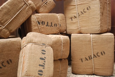 Tabaco"", tea in jute S