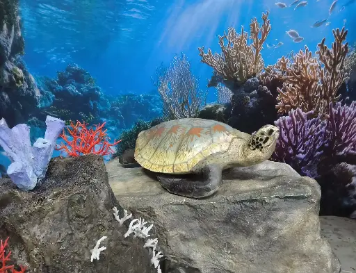 Turtle   life-size  Sea-Turtle 