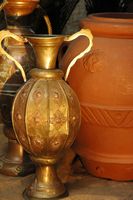 Vase, terra-cotta, bowl, ancient