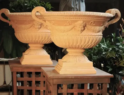 Vase Terracotta Oval