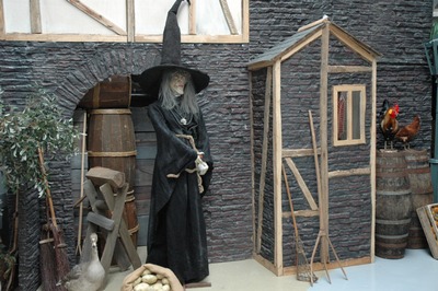 Witch  standing