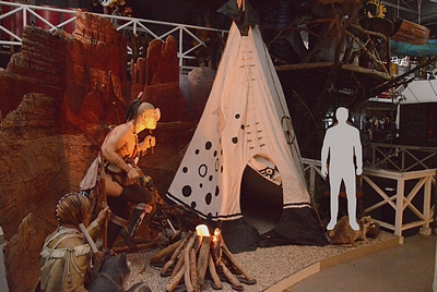 Wigwam/Tipi Large, Spotted Eagle