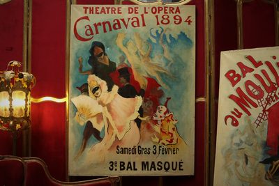Painting  Large Poster, ""Carnaval 1894""