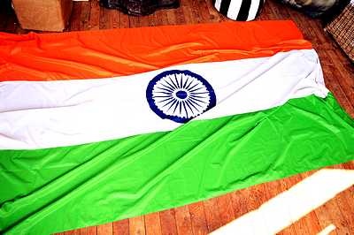 Flag, India, Large